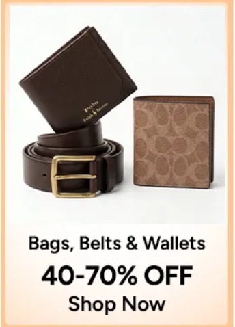 bags, belts & wallets 16