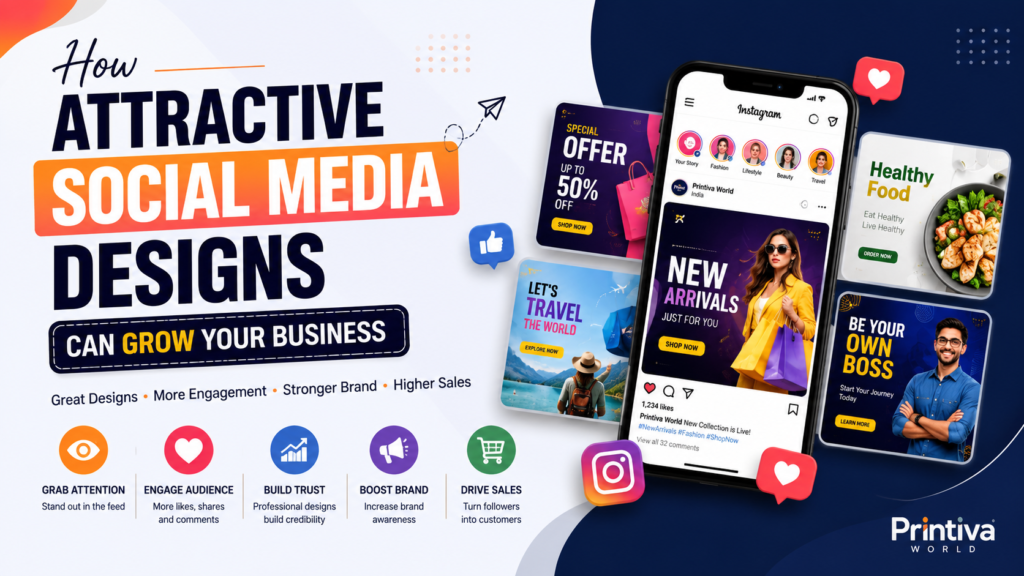 How Attractive Social Media Designs Can Grow Your Business How Attractive Design Featured 1024x576