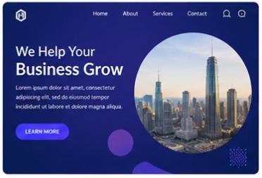 website banner